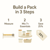 Build a Pack: Mix 7+ & Save 25% on Organisers; home organisation tips with bamboo jars and pantry storage essentials.