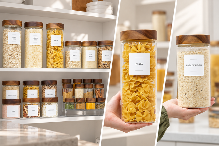 What Are the Best Glass Pantry Storage Options for a Small Kitchen?