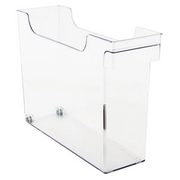 Clear Pull-Out Organiser – Narrow used for under sink storage, ideal for kitchen or pantry organisation with easy access design.