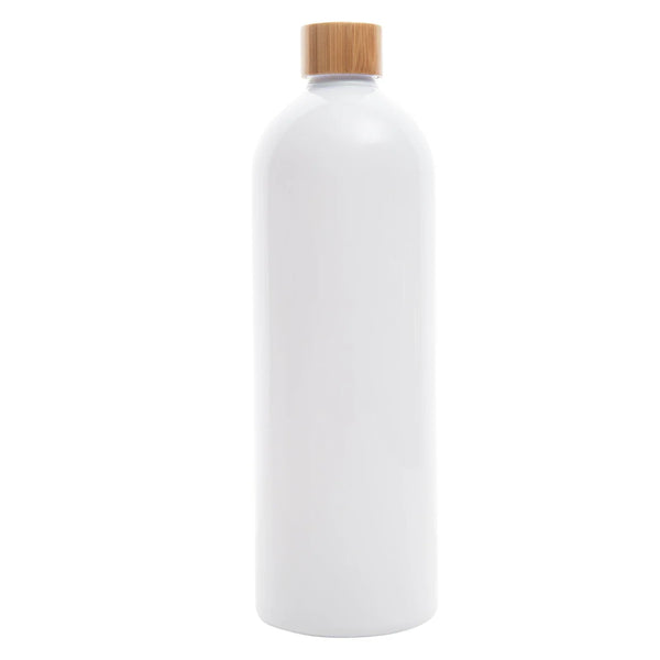 White Screw Top Bottle – 500 ml Refillable Storage perfect for kitchen or pantry organisation, ideal for under sink storage solutions.