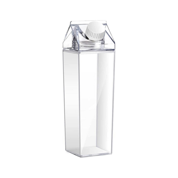 Clear 1-liter acrylic drink container for kitchen or pantry, ideal for stylish home organisation and fridge storage.