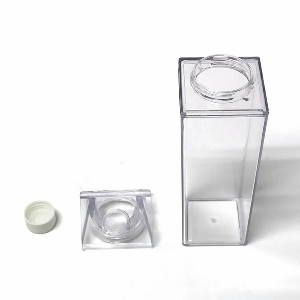 Clear 1-liter acrylic drink container for kitchen storage solutions, pantry organization, and stylish home storage.