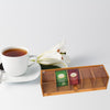 Bamboo Tea Bag Organiser with Acrylic Lid