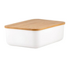 Plastic & Bamboo Storage Containers – Multi-Purpose Organisers for kitchen and pantry use, ideal for efficient storage and organisation.