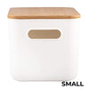 Plastic & Bamboo Storage Containers โ Multi-Purpose Organisers