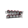 Spin & Store Drink Can Organiser for effortless beverage storage in kitchen or pantry, enhancing fridge organisation and accessibility.