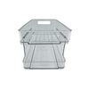 Spin & Store Drink Can Organiser for fridge use, enhancing kitchen organisation with clear storage for easy beverage access.