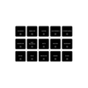 Garage Organisation Stickers – 32 Label Pack – Square displayed for optimal pantry organisation, featuring various categories for efficient storage.