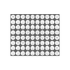 Complete Pantry Sticker Set – 156 Round Labels for kitchen storage organisers and pantry organisation.