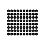 Complete Pantry Sticker Set – 156 Round Labels for kitchen and pantry organisation, perfect for labelling storage organisers.