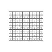 Complete Pantry Sticker Set – 156 Square Stickers for kitchen and pantry organisation, perfect for streamlined storage solutions.