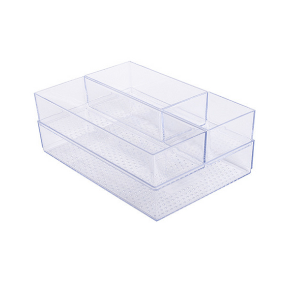 Small Clear Drawer Organisers for efficient kitchen storage, ideal for decluttering drawers and enhancing kitchen organisation.