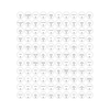 Round Herb & Spice Labels – Pack of 110, perfect for kitchen organisation and storage on spice jars or drawers.
