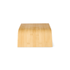 Bamboo Monitor Stand for Ergonomic Workspace Organisation, enhancing storage and desk organisation in home or office settings.