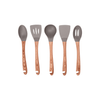 Wood Look Utensils Set – Stylish and Practical for Every Kitchen, perfect for kitchen organisation with drawer organisers.