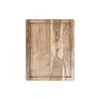 Acacia chopping board for kitchen use, ideal for space-saving storage and organization.