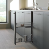 Pull-Out Basket – 150mm in modern kitchen for efficient storage organisation, ideal for pantry or under sink use.