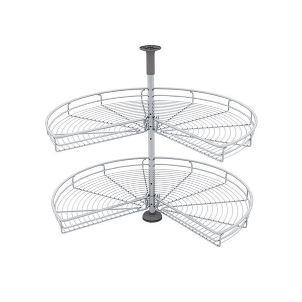 Lazy Susan Corner Cabinet – 270° Swivel Unit (2 Sizes) for efficient kitchen storage and organisation, ideal for pantry cabinets.