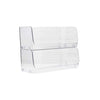 Large clear stackable organiser; ideal storage for pantry, kitchen baskets, and fridge containers.