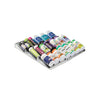 Expandable in-drawer multi-use rack organizing vitamins, ideal storage organiser for pantry or kitchen.