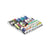 Expandable in-drawer multi-use rack organizing vitamins, ideal storage organiser for pantry or kitchen.