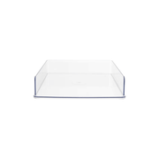 Clear PET Document Tray for Desk Organisation ideal for tidy desk storage and office document sorting, enhancing office organisation.