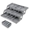 Expandable 3-Tier Drawer Organiser β Adjustable, perfect for kitchen or pantry storage solutions, optimising space with ease.