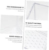 Medium Clear Drawer Organisers – Kitchen Drawer Organiser Set showcasing fine workmanship, quality material, and raised design for storage.