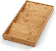 Bamboo Herb & Spice Drawer Organiser – 3 Tier for kitchen storage, ideal for neatly arranging spices in a drawer or pantry.