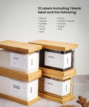 Bamboo Pantry Container – 2.4L