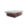 Clear container with lid storing strawberries, part of Ultimate Fridge Storage Bundle – 13 Pack for fridge organisation.