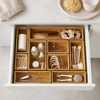 Bamboo Drawer Organiser Insert β 4 Sizes