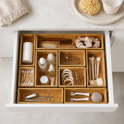 Bamboo Drawer Organiser Insert – 4 Sizes