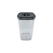Black Airtight Container with Twist Lock – 2100ml ideal for pantry or kitchen storage, enhancing organisation with secure sealing.