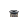 Black Twist Canister from Value Pack x 16, perfect for kitchen or pantry organisation, ideal storage organiser for dried goods.