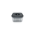Black 500ml airtight container with twist lock, ideal for pantry or fridge storage.
