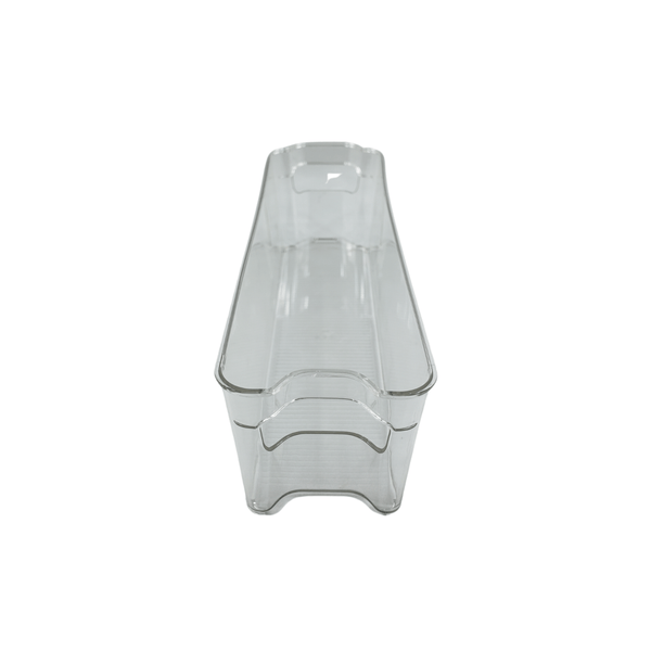 Clear Storage Tub With Handles - Medium, perfect for pantry organisation and storing kitchen essentials, enhances kitchen organisation.