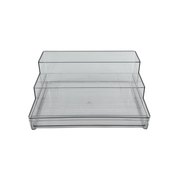 Clear Herb & Spice Rack with Drawer, perfect for kitchen organisation and storage, features pull out drawers for easy access.
