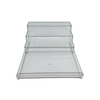 Clear Herb & Spice Rack with Drawer, perfect for kitchen organisation and pantry storage. Ideal for storing spices in a transparent design.