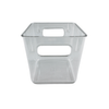 Clear Multi-Use Storage Tub With Lip – Medium for kitchen or pantry organisation, ideal as storage organisers and pull out bin.