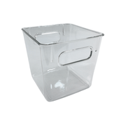 Clear Multi-Use Storage Tub With Lip – Medium, ideal for kitchen pantry organisation and under sink storage; versatile storage organisers.