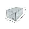 Clear storage organiser from Ultimate Fridge Storage Bundle – 13 Pack, ideal for kitchen pantry or under sink use.