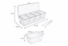 Condiment Serving Container โ 4 Inserts with Tongs