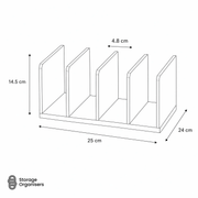 Bamboo Standing Tray & Lid Organiser