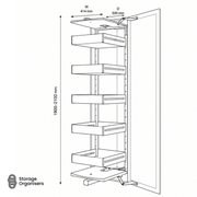 Slide Out Tall Pantry Unit 450mm & 600mm