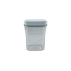 White airtight 1100ML container for pantry storage; space-saving kitchen organiser