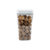 White airtight 1600ML container filled with figs, ideal for pantry or fridge storage.
