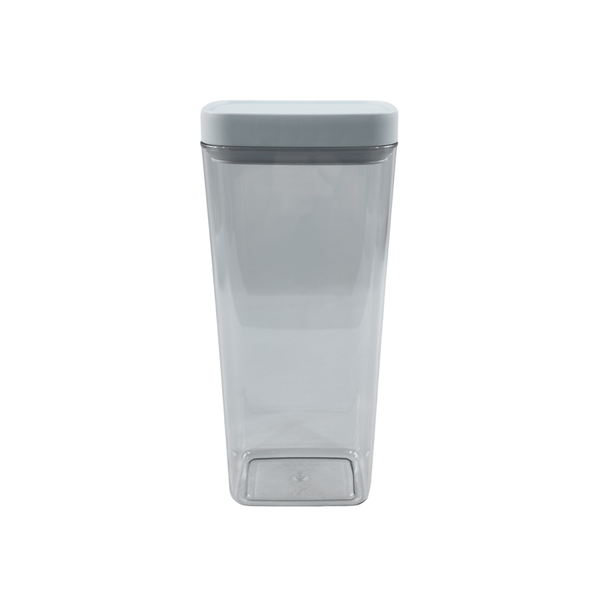 White airtight container 1800ML for pantry storage, organizing, and space-saving.