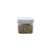 White Airtight Container โ 15 Pack used for kitchen pantry organisation. Ideal for storing dry food items like herbs or cereals.