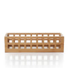 Bamboo Perforated Storage Basket β Small
